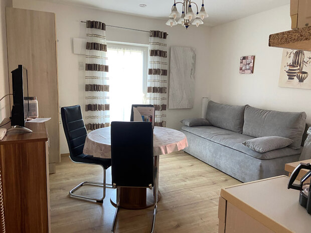 Murnerseehaus kleine Wohnung Wohnzimmer